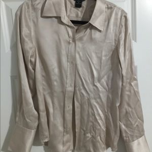 Moda international silk blouse